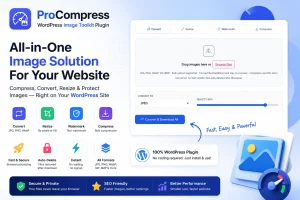 ProCompress – WordPress Image Compressor, Converter & Watermark Plugin