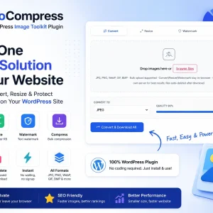ProCompress – WordPress Image Compressor, Converter & Watermark Plugin